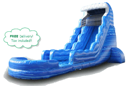 22 ft Blue Lagoon Waterslide